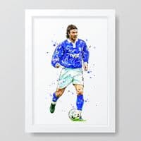 Birmingham City | Christophe Dugarry Art Print