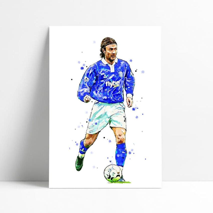 Birmingham City | Christophe Dugarry Art Print