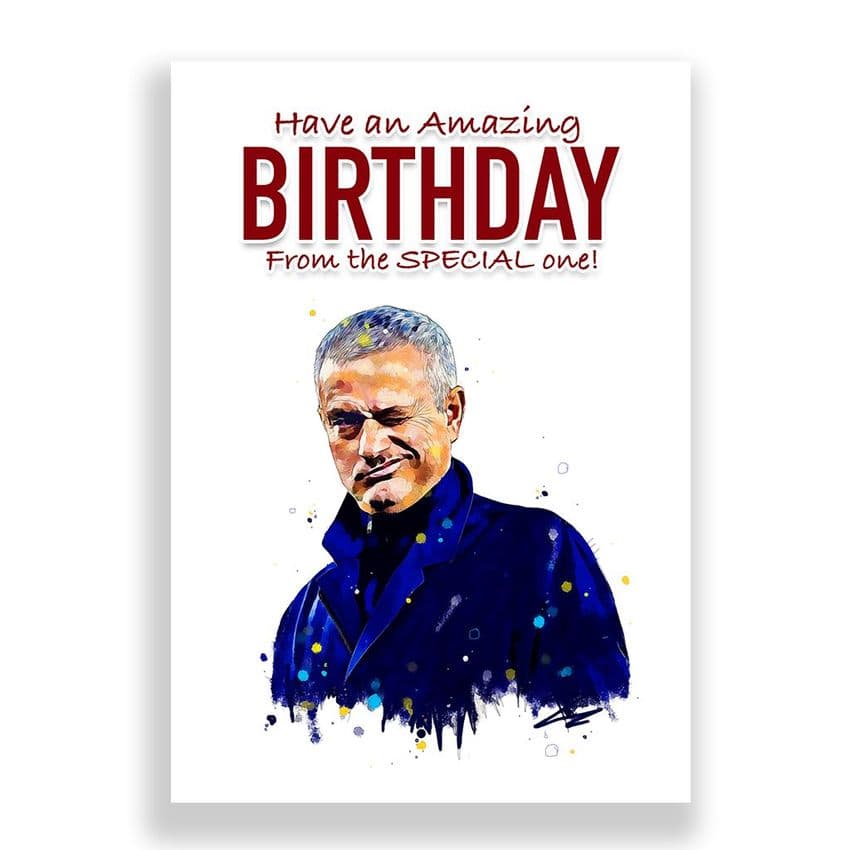 Birthday Card | Jose Mourinho