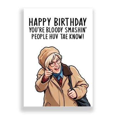 Birthday Card |  Still Game | Elsa