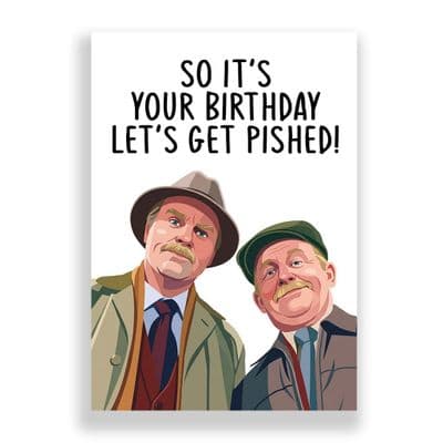 Birthday Card |  Still Game | Let's Get Pished!