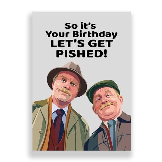 Birthday Card |  Still Game | Let's Get Pished!