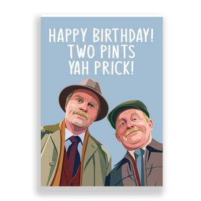 Birthday Card |  Still Game | Two Pints Yah Prick!