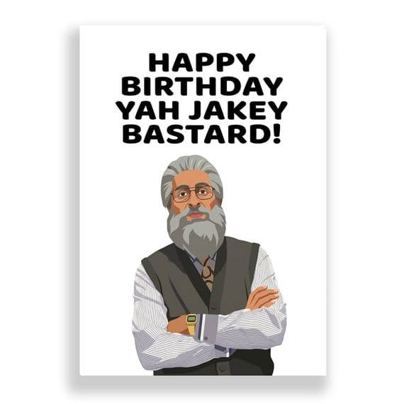Birthday Card |  Still Game | Yah Jakey Bastard!
