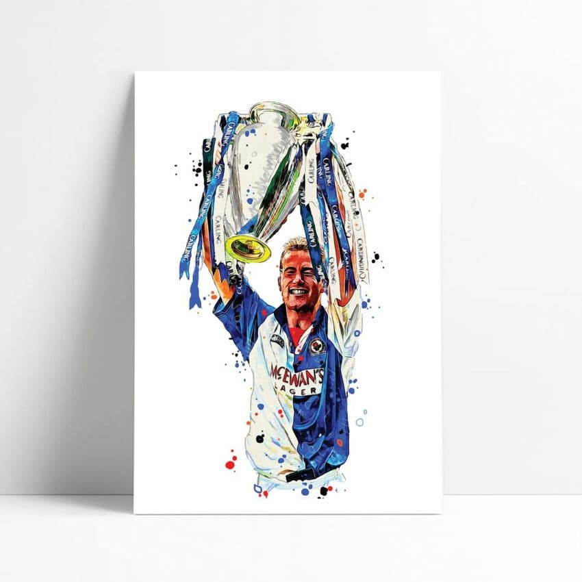 Blackburn Rovers | Alan Shearer Art Print