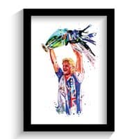 Blackburn Rovers | Colin Hendry Art Print