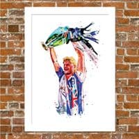 BLACKBURN ROVERS - COLIN HENDRY.