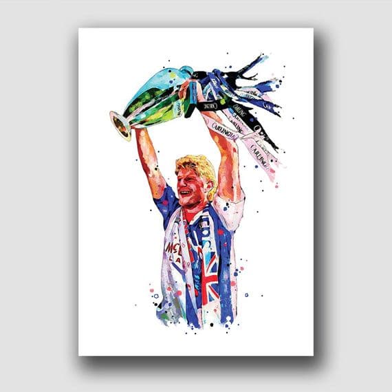 BLACKBURN ROVERS - COLIN HENDRY.