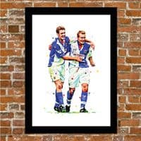 BLACKBURN ROVERS - SUTTON & SHEARER