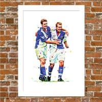 BLACKBURN ROVERS - SUTTON & SHEARER