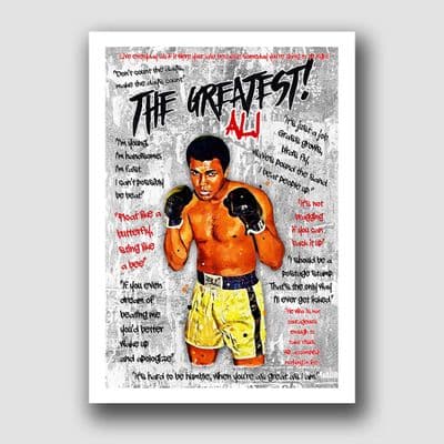 BOXING - MUHAMMED ALI GRAFFITI