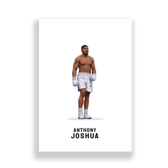 Boxing Print | Anthony Joshua