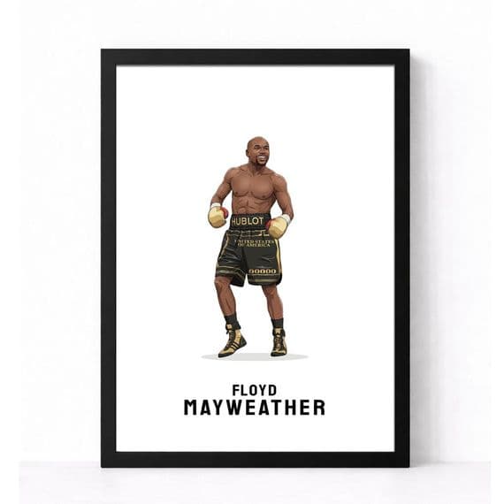 Boxing Print | Floyd Mayweather