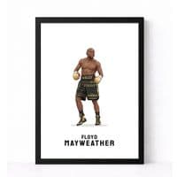 Boxing Print | Floyd Mayweather
