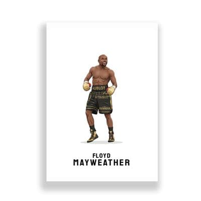 Boxing Print | Floyd Mayweather
