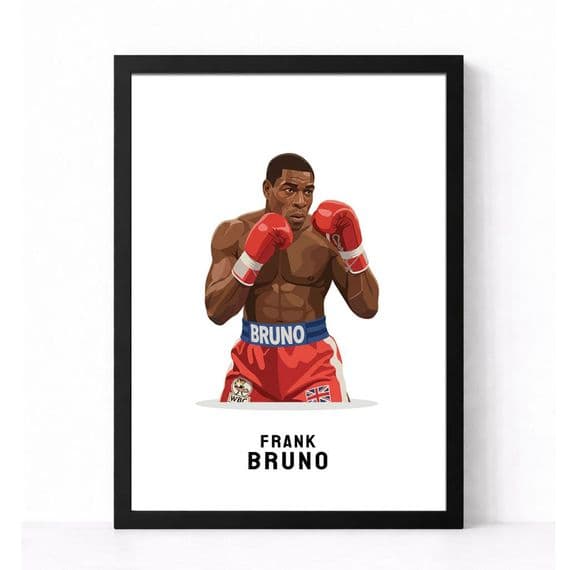 Boxing Print | Frank Bruno