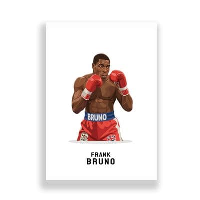 Boxing Print | Frank Bruno
