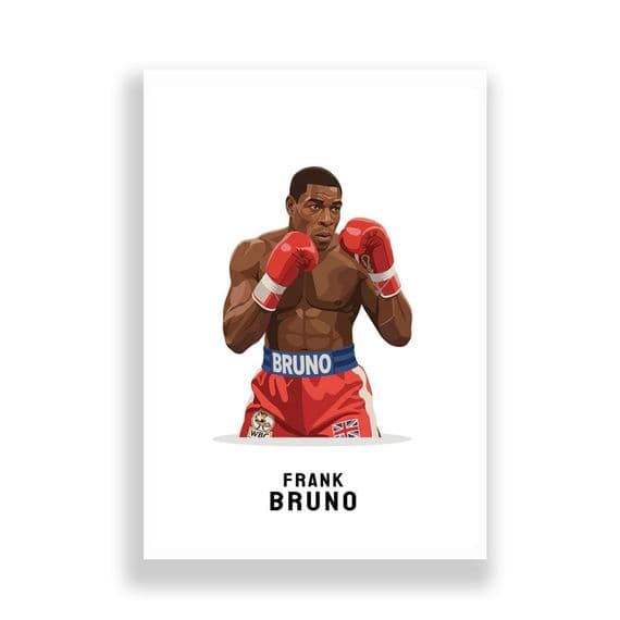 Boxing Print | Frank Bruno