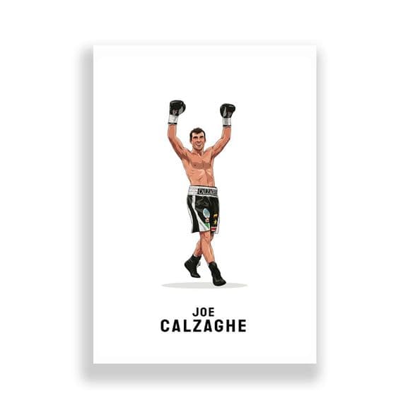 Boxing Print | Joe Calzaghe