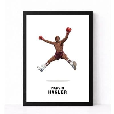 Boxing Print | Marvin Hagler