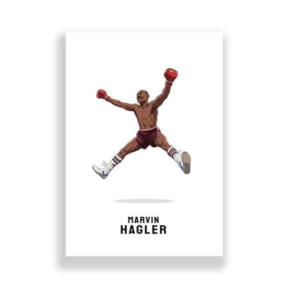 Boxing Print | Marvin Hagler
