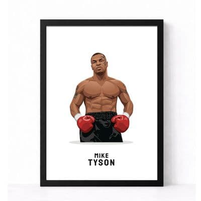 Boxing Print | Mike Tyson.