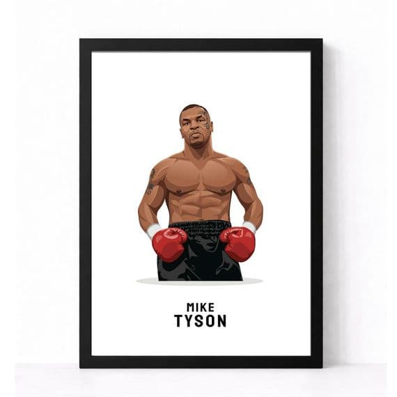 Boxing Print | Mike Tyson.