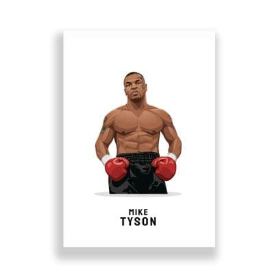 Boxing Print | Mike Tyson.