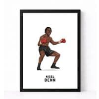 Boxing Print | Nigel Benn