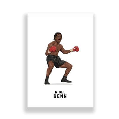 Boxing Print | Nigel Benn