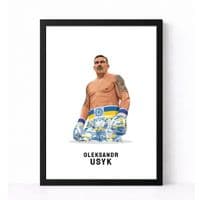 Boxing Print | Oleksandr Usyk