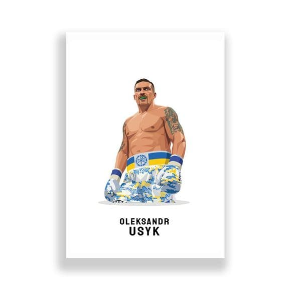 Boxing Print | Oleksandr Usyk
