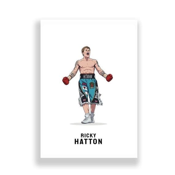 Boxing Print | Ricky Hatton