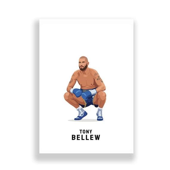 Boxing Print | Tony Bellew