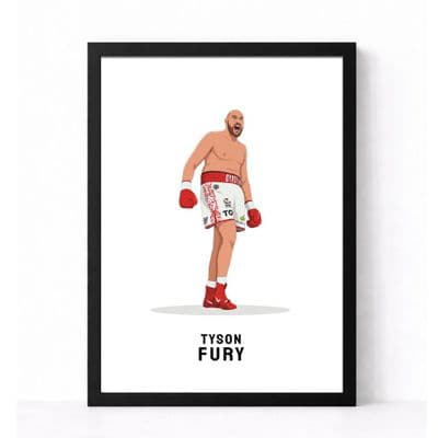 Boxing Print | Tyson Fury