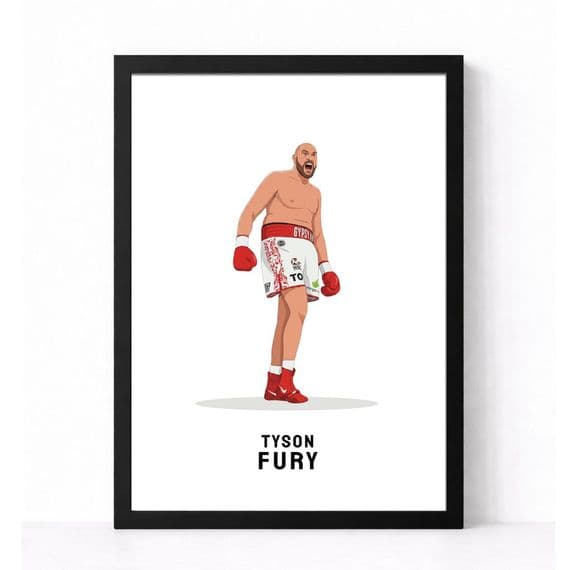 Boxing Print | Tyson Fury