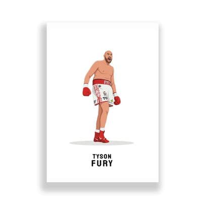 Boxing Print | Tyson Fury