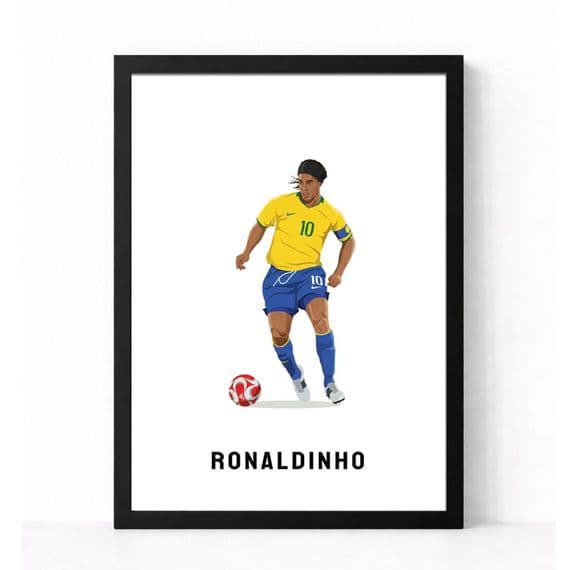 Brazil Print | Ronaldinho