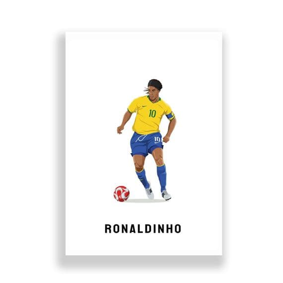 Brazil Print | Ronaldinho