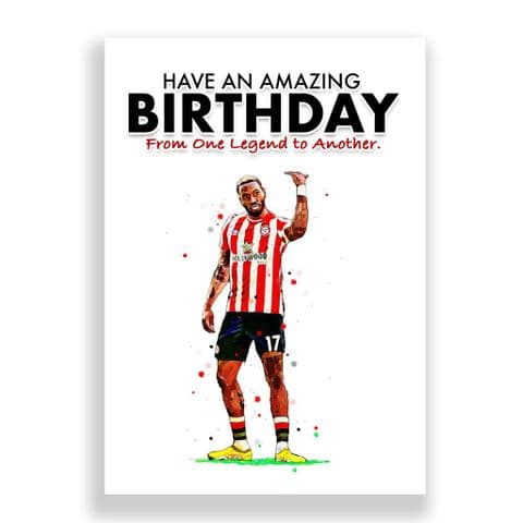 Brentford Birthday Card | Ivan Toney
