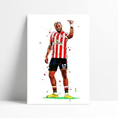 Brentford | Ivan Toney Art Print