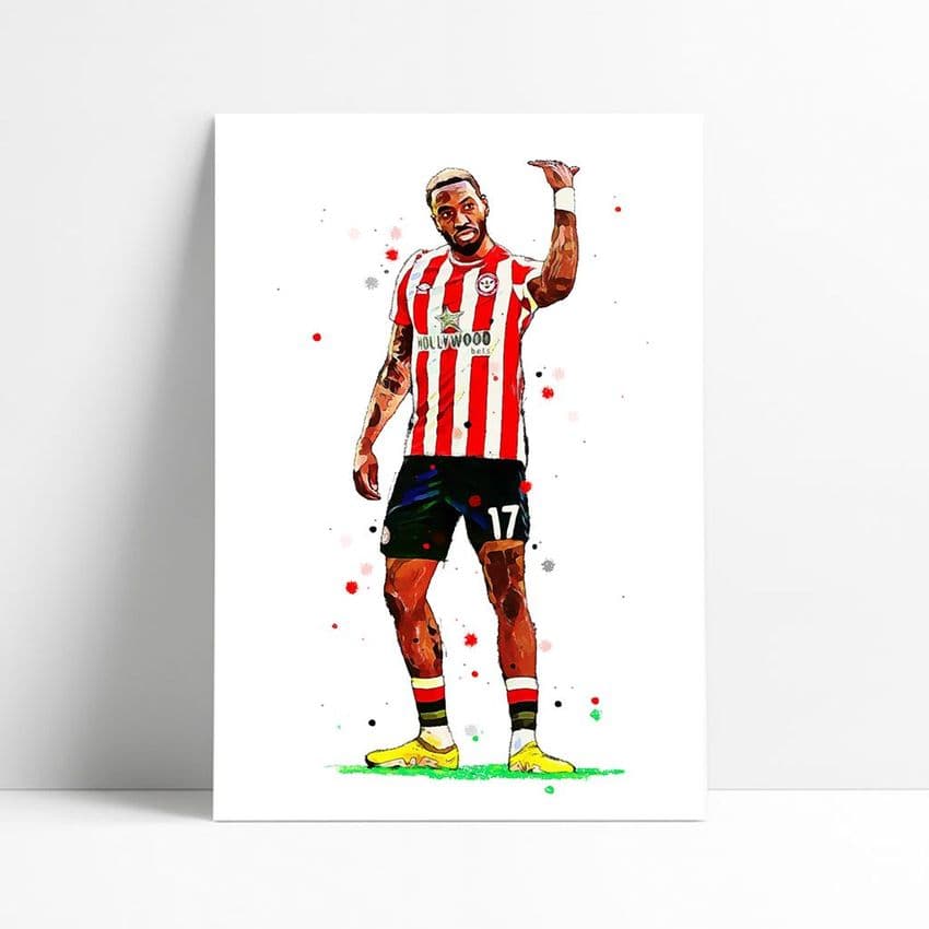 Brentford | Ivan Toney Art Print