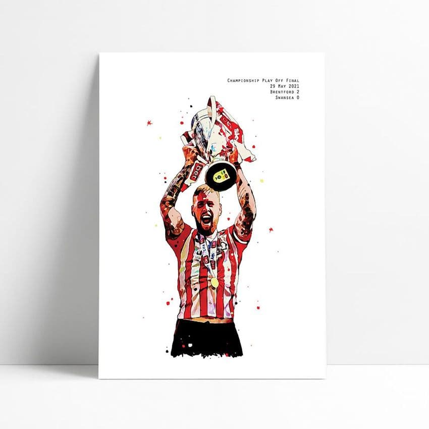 Brentford | Pontus Jansson Art Print