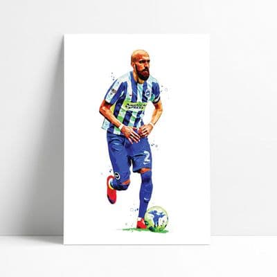 Brighton & Hove Albion | Bruno Art Print