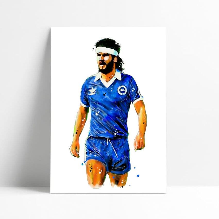 Brighton & Hove Albion | Steve Foster Art Print