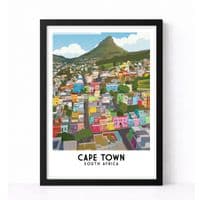 CAPE TOWN | SOUTH AFRICA | TRAVEL POSTER