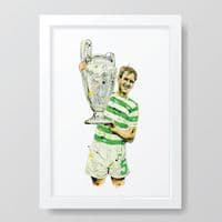 Celtic | Billy McNeill Art Print