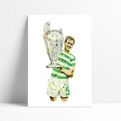Celtic | Billy McNeill Art Print