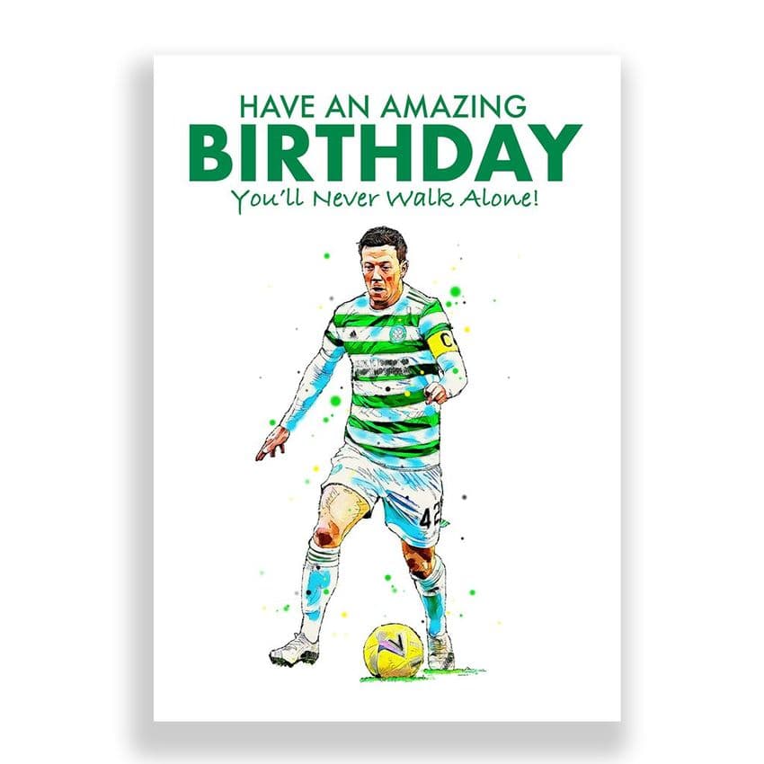 Celtic Birthday Card | Callum McGregor