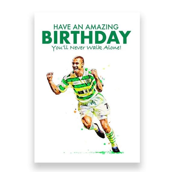 Celtic Birthday Card | Henrik Larsson
